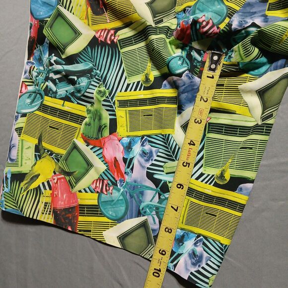 Under Armour Hybrid Board Shorts Men 32 Unlined Loose Swim Trunks HeatGear AOP - Picture 10 of 11